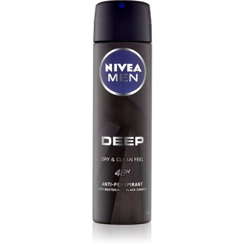 Nivea Men Deep антиперспирант-спрей за мъже 150 мл. на ниска цена