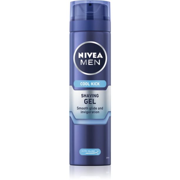 Nivea Men Fresh Kick гел за бръснене  за мъже 200 мл. купи на топ цена