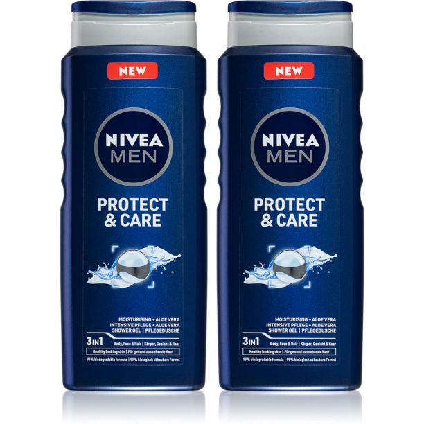 Nivea Men Protect & Care душ-гел за лице