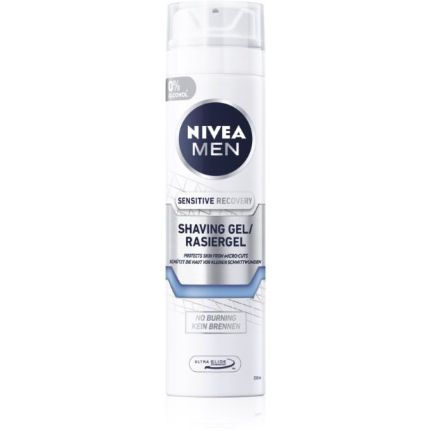 Nivea Men Sensitive гел за бръснене  за мъже 200 мл.