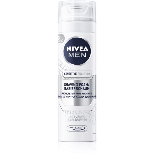 Nivea Men Sensitive пяна за бръснене  за мъже 200 мл.