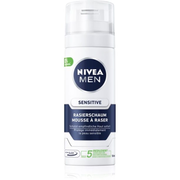 Nivea Men Sensitive пяна за бръснене за мъже 30 мл.