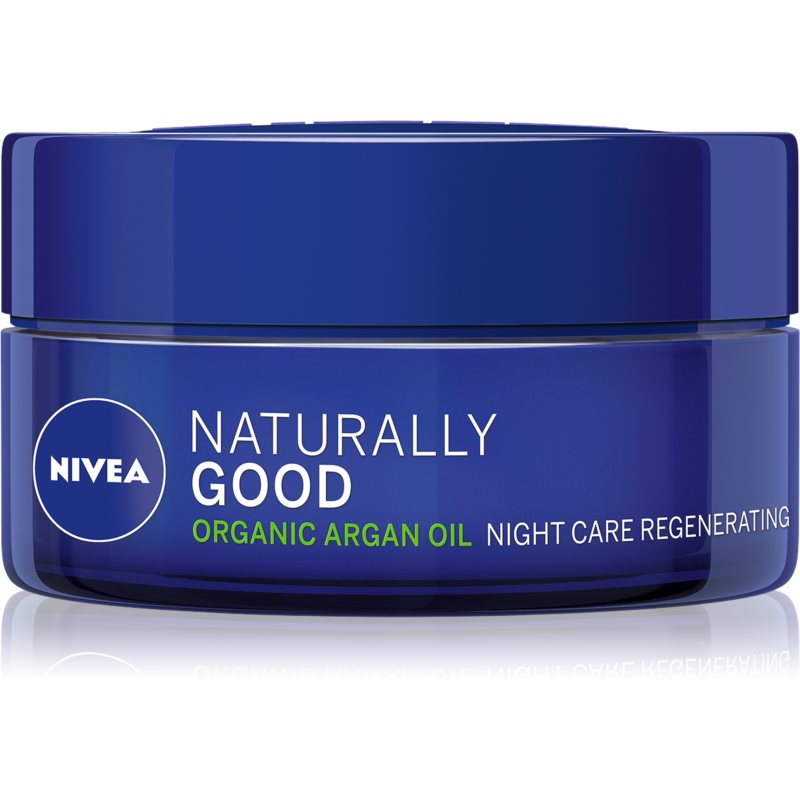 Nivea Naturally Good Organic Argan Oil регенериращ нощен крем 50 мл.