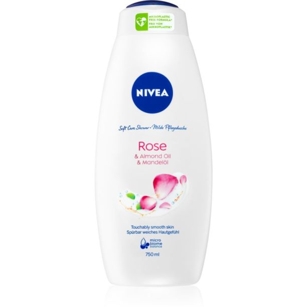 Nivea Rose & Almond Oil душ гел 750 мл. на ниска цена