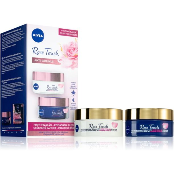 Nivea Rose Touch изгодна опаковка (против бръчки)