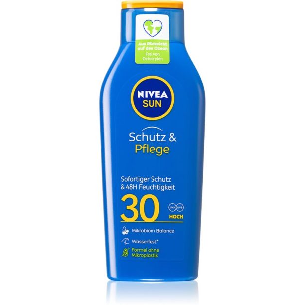 Nivea Sun Protect & Dry Touch хидратиращо мляко за тен SPF 30 400 мл.