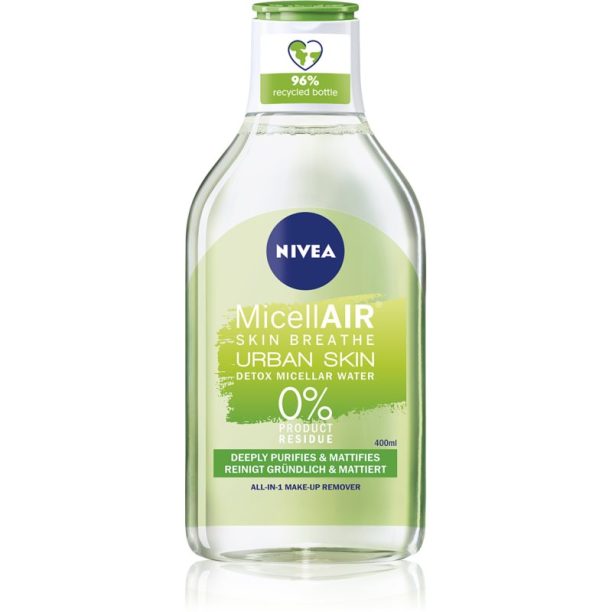 Nivea Urban Skin Detox мицеларна вода 400 мл.