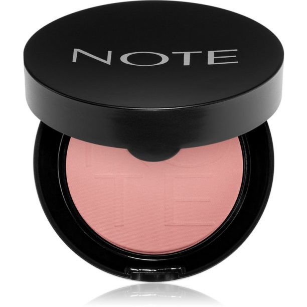 Note Cosmetique Luminous Silk Compact Blusher руж - пудра 01 pinky beach 5