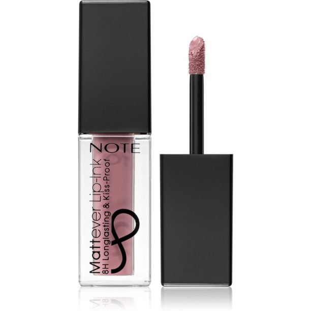 Note Cosmetique Mattever Lip-ink течно червило с матиращ завършек 06 Blushy 4