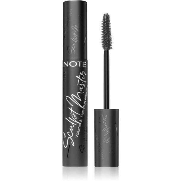 Note Cosmetique Sculpt Master Mascara спирала за обем и дефиниране на мигли 01 Black