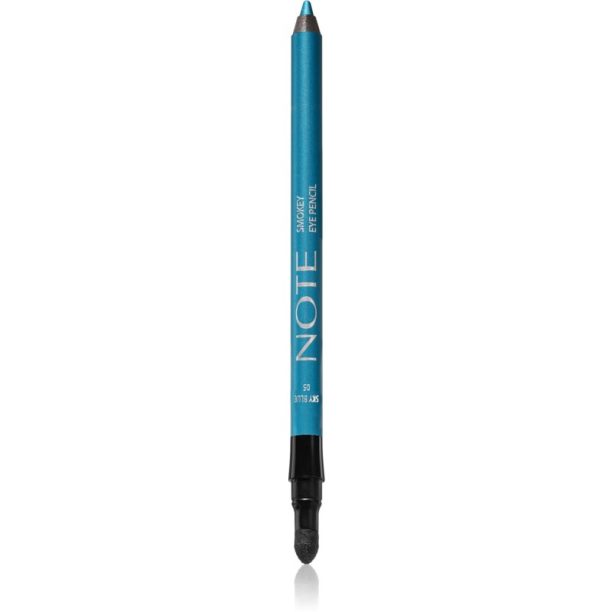 Note Cosmetique Smokey Eye Pencil водоустойчив молив за очи 05 Sky Blue 1