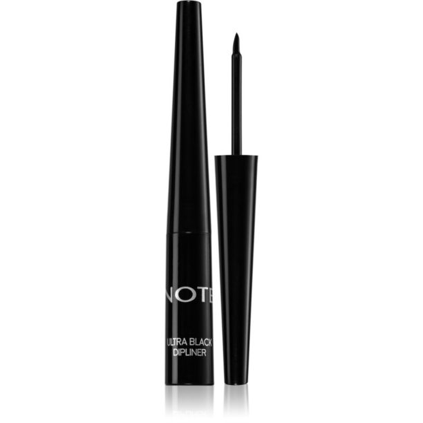 Note Cosmetique Ultra Black Dipliner течни очни линии 4