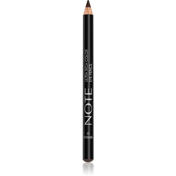 Note Cosmetique Ultra Rich Color Eye Pencil водоустойчив молив за очи цвят 09 Espresso 1