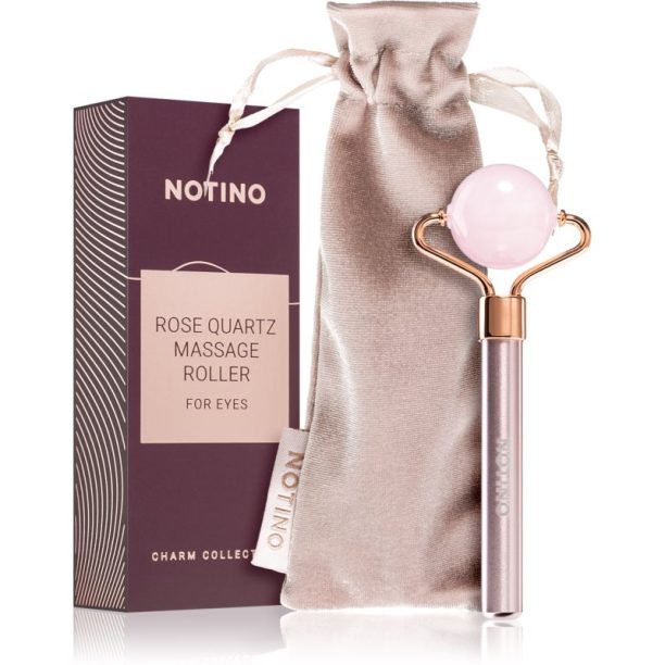 Notino Charm Collection Rose quartz massage roller for eyes масажно валяче за околоочната област Pink на ниска цена