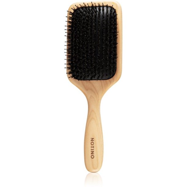 Notino Hair Collection Flat brush with boar bristles плоска четка с косми от глиган