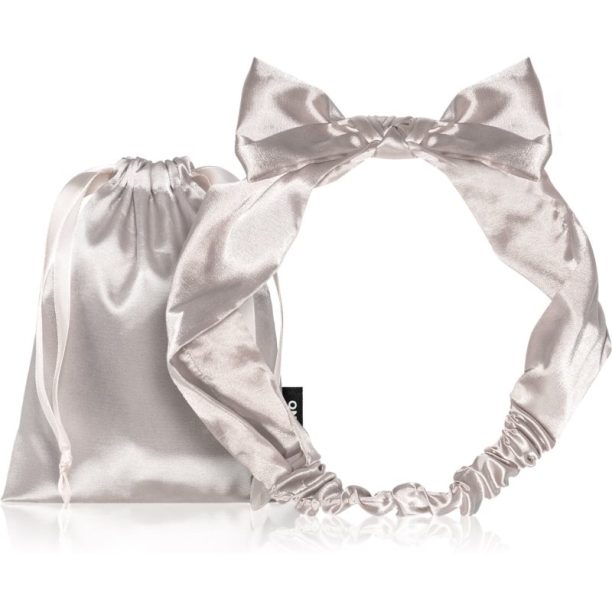 Notino Hair Collection Satin headband лента за глава Beige на ниска цена