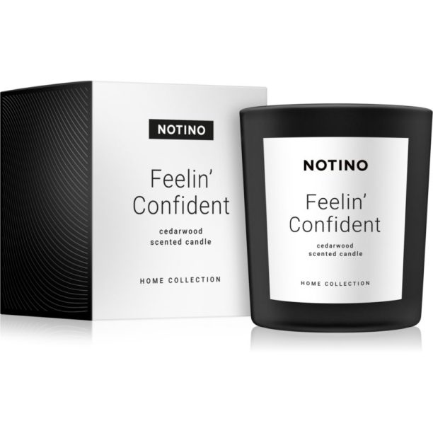 Home Collection Feelin' Confident (Cedarwood Scented Candle) Notino Home Collection Feelin' Confident (Cedarwood Scented Candle) ароматна свещ 360 гр. - оригинален продукт