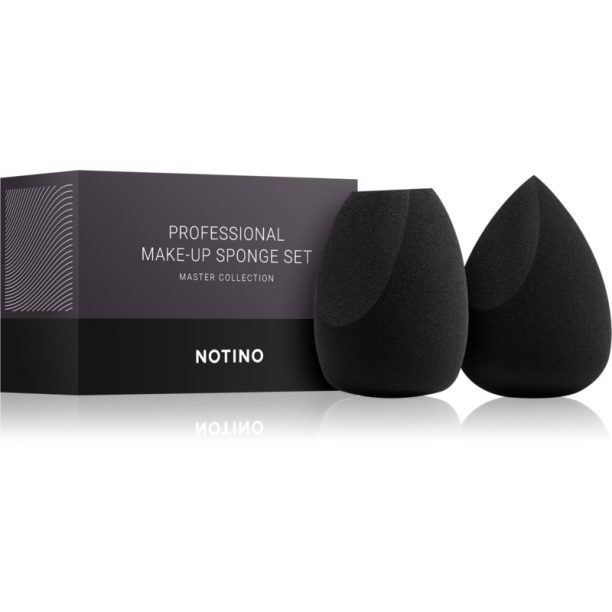 Notino Master Collection Make-up sponge set гъба за фон дьо тен Black на ниска цена