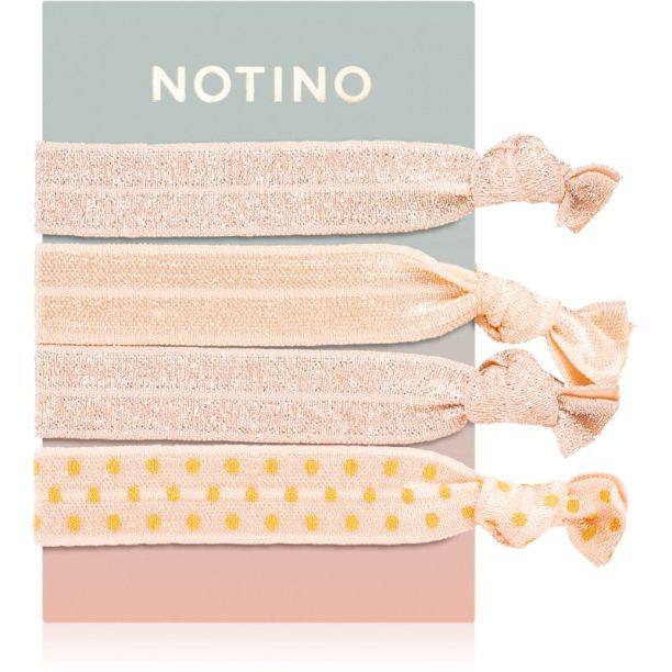 Notino Pastel Collection Hair elastics ластици за коса Orange 4 бр. на ниска цена