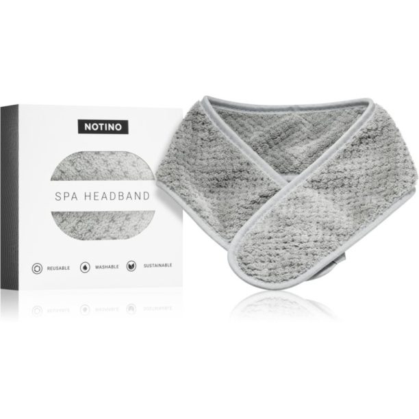 Notino Spa Collection Headband козметична лента за глава цвят Grey на ниска цена