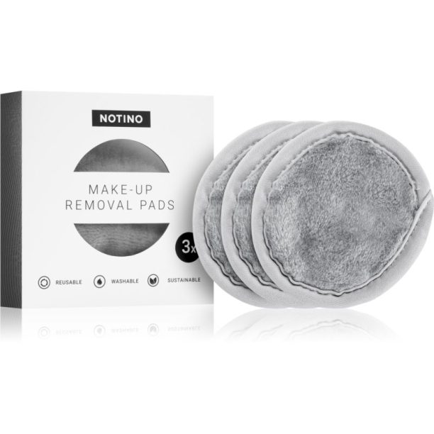 Notino Spa Collection Make-up removal pads тампони за почистване на грим цвят Grey 3 бр. на ниска цена