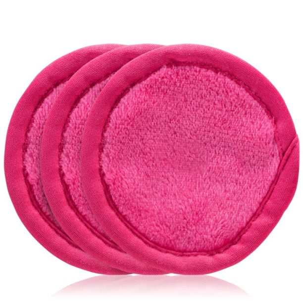 Notino Spa Collection Make-up removal pads тампони за почистване на грим цвят Pink 3 бр. купи на топ цена