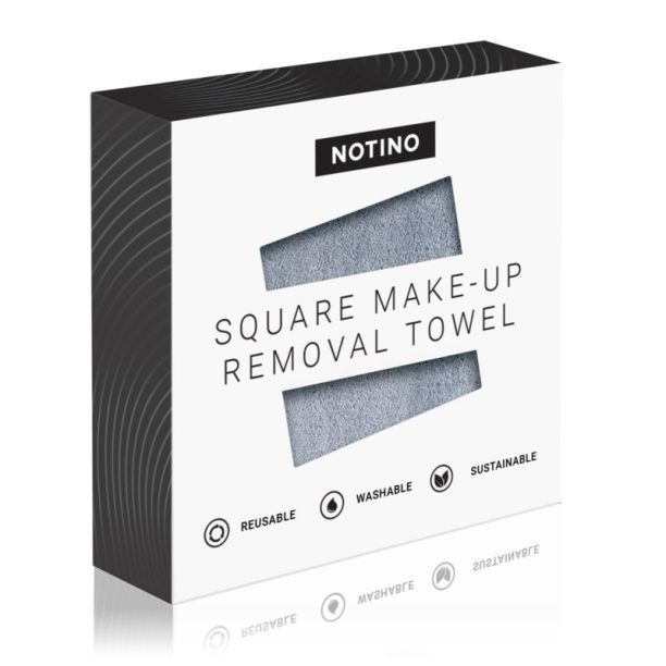 Notino Spa Collection Square Makeup Removing Towel кърпа за отстраняване на грим цвят Grey купи на топ цена