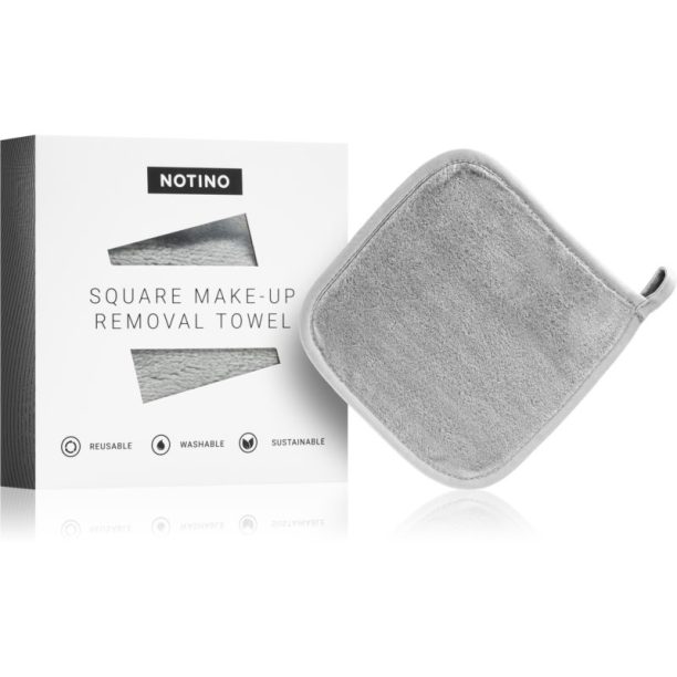 Notino Spa Collection Square Makeup Removing Towel кърпа за отстраняване на грим цвят Grey на ниска цена