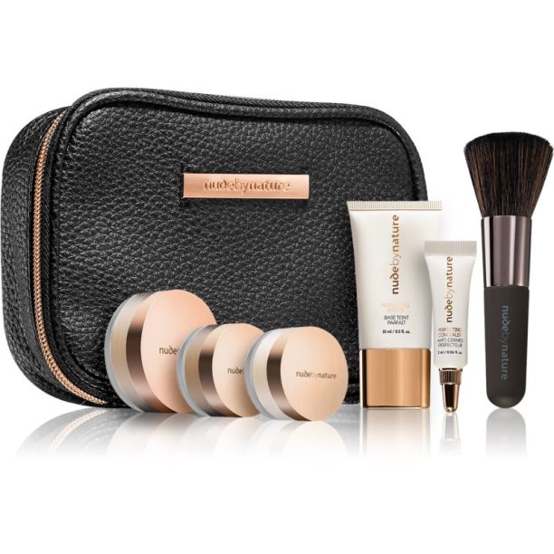 Nude by Nature Complexion Essentials Starter Kit подаръчен комплект N4 Silky Beige за жени