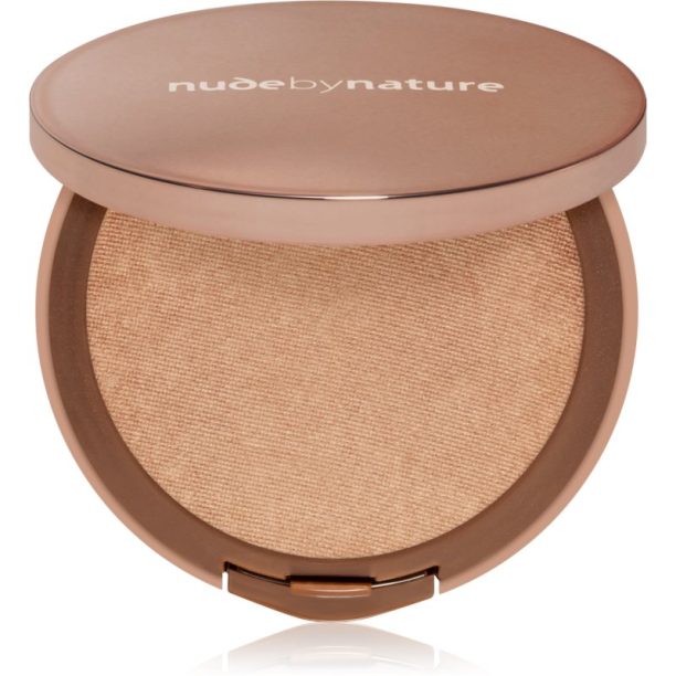 Nude by Nature Flawless Pressed Powder Foundation компактна пудра цвят 10 гр.