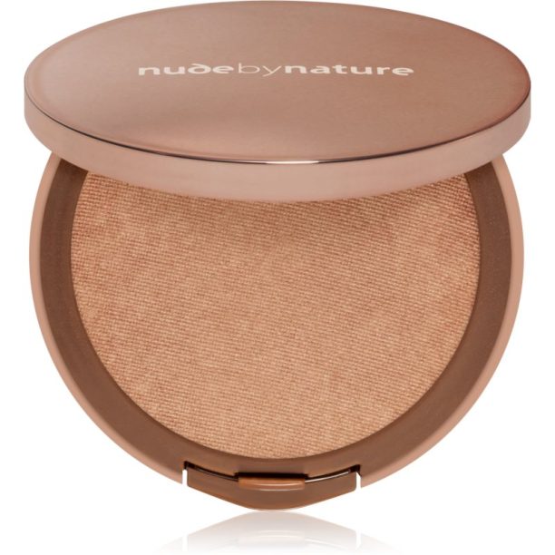 Nude by Nature Flawless Pressed Powder Foundation компактна пудра цвят 10 гр.