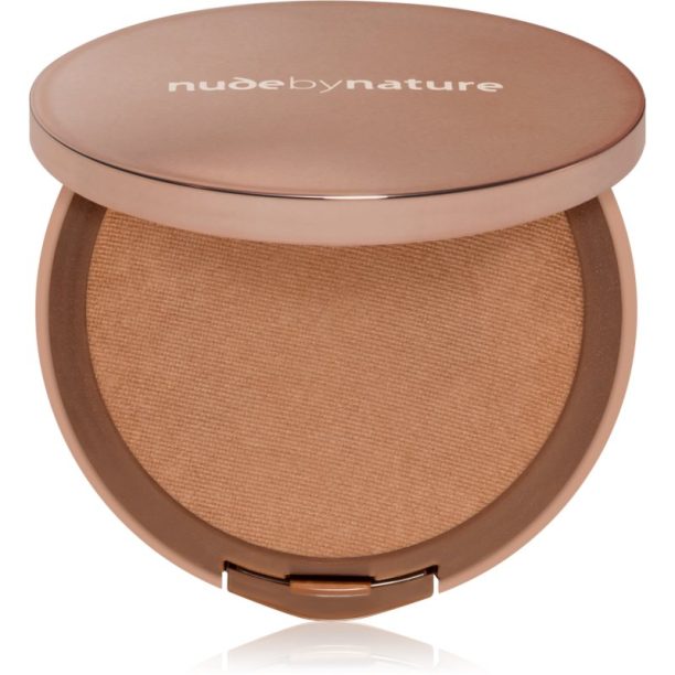 Nude by Nature Flawless Pressed Powder Foundation компактна пудра цвят 10 гр.