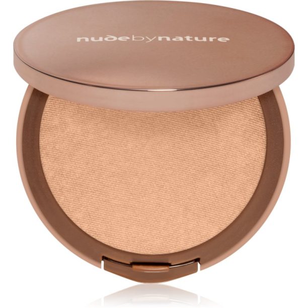 Nude by Nature Flawless Pressed Powder Foundation компактна пудра цвят 10 гр.