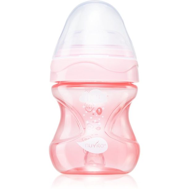 Nuvita Cool Bottle 0m+ бебешко шише Light pink 150 мл.