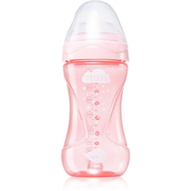 Nuvita Cool Bottle 3m+ бебешко шише Light pink 250 мл.