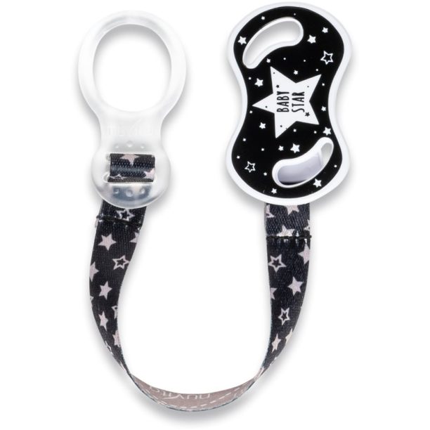 Nuvita Pacifier holder щипка за биберон Baby star 1 бр.