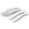 Nuvita Spoon and fork set прибор в кутия Pastel blue 2 бр.