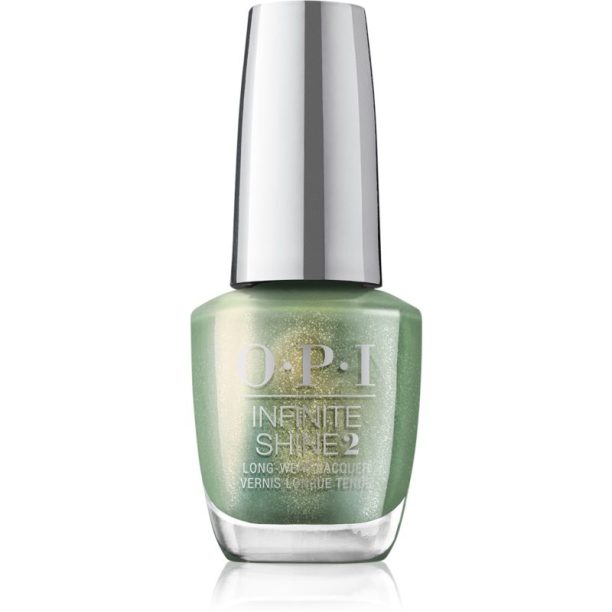 OPI Infinite Shine 2 Jewel Be Bold лак за нокти цвят Decked to the Pines 15 мл.