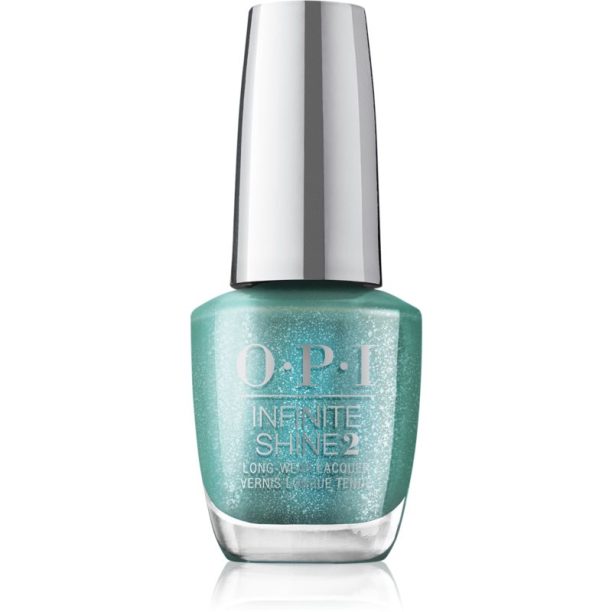 OPI Infinite Shine 2 Jewel Be Bold лак за нокти цвят Tealing Festive 15 мл.