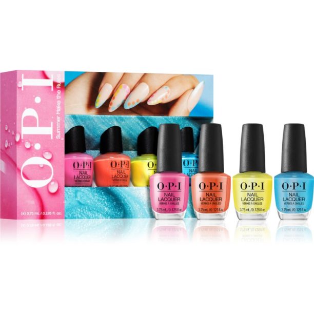 OPI Infinite Shine Summer Make the Rules комплект (за нокти)