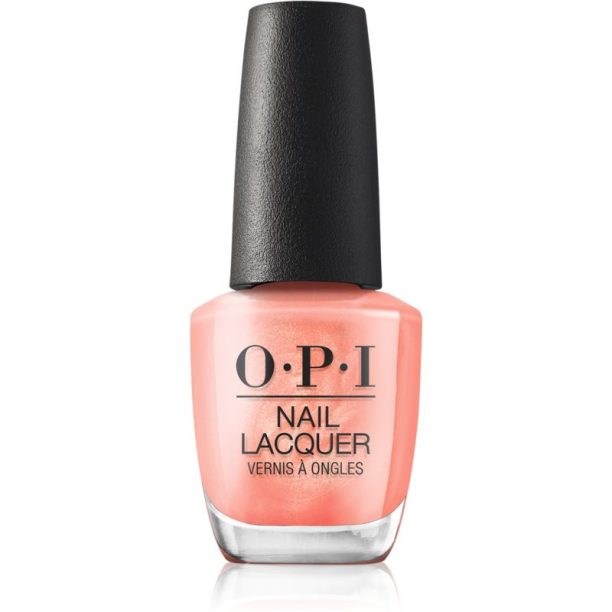 Myself and OPI Nail Lacquer лак за нокти Data Peach 15 мл.