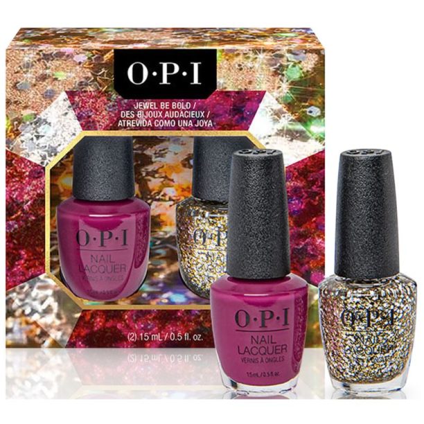 OPI Nail Lacquer Jewel Be Bold комплект лак за нокти