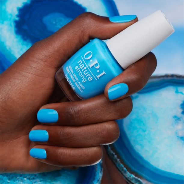 OPI Nature Strong лак за нокти Big Bluetiful Planet 15 мл. купи на топ цена