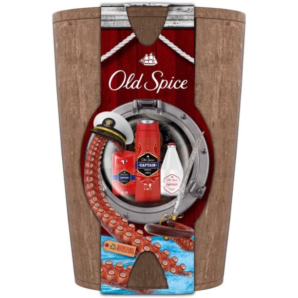 Old Spice Captain Barel подаръчен комплект (за мъже)