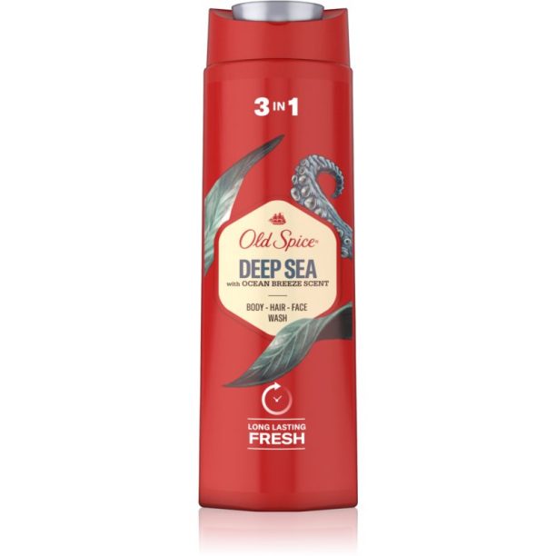 Old Spice Deep Sea душ гел за мъже 400 мл. на ниска цена