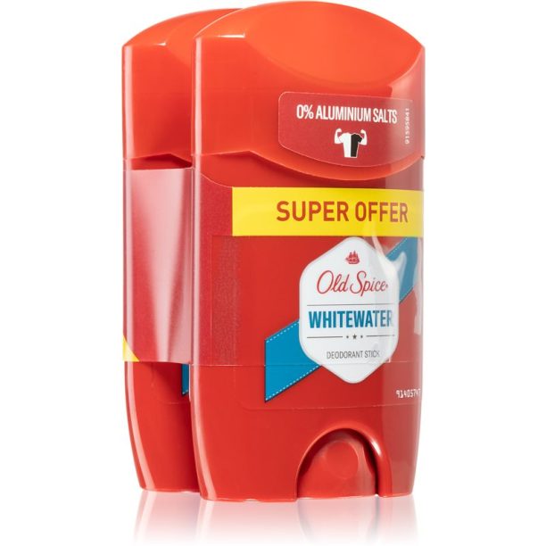 Old Spice Whitewater дезодорант стик за мъже 2x50 мл.