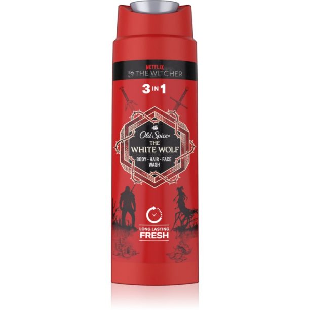 Old Spice Whitewolf душ гел и шампоан 2 в 1 за мъже 400 мл. на ниска цена