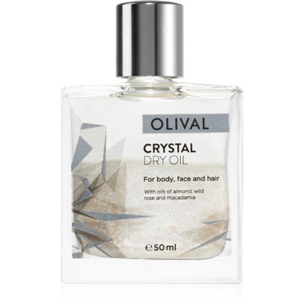 Olival Crystal мултифункционално масло със блестящи частици за лице