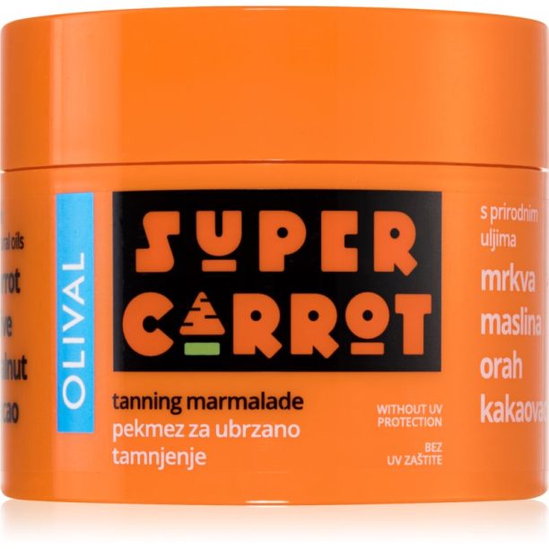 Olival SUPER Carrot продукт за ускоряване и удължаване ефекта на загар без защитен фактор 100 мл.