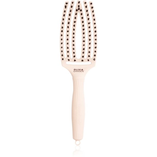 Olivia Garden Fingerbrush Bloom плоска четка Edelweiss на ниска цена